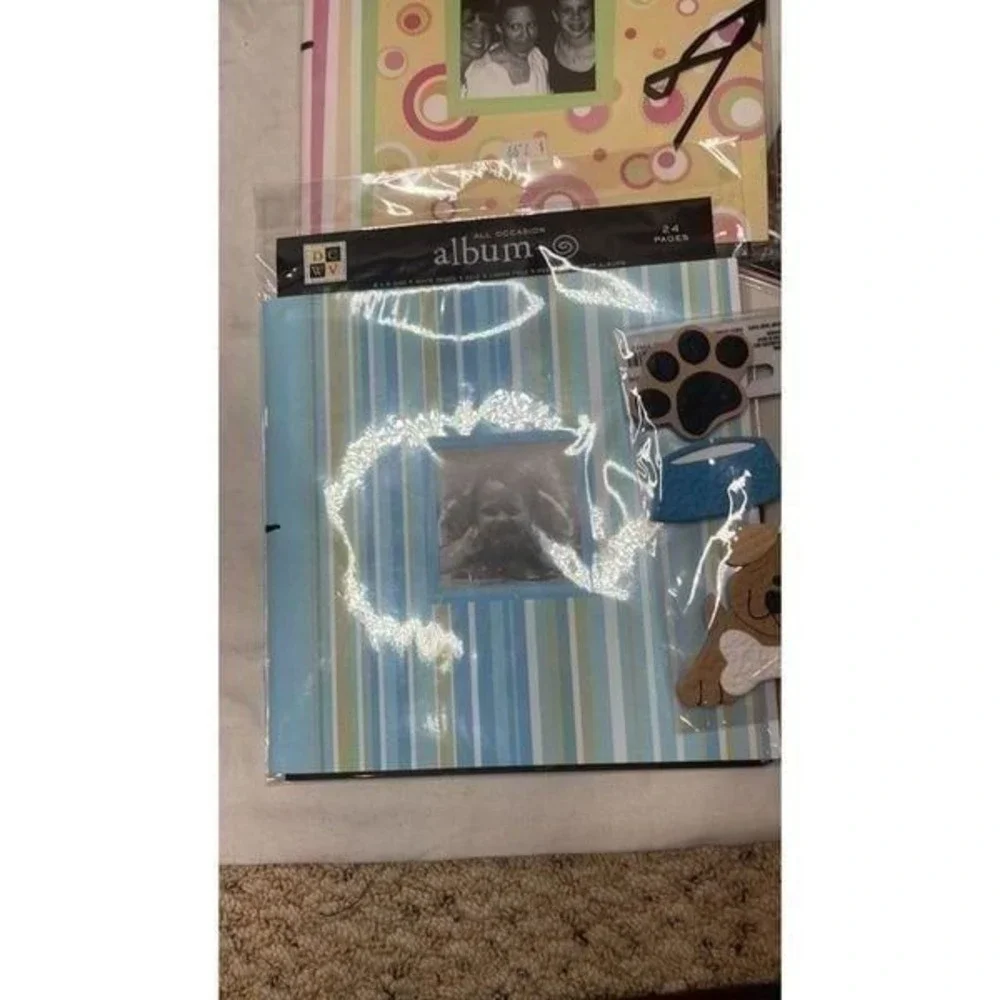 Lot of Scrapbooking Materials.